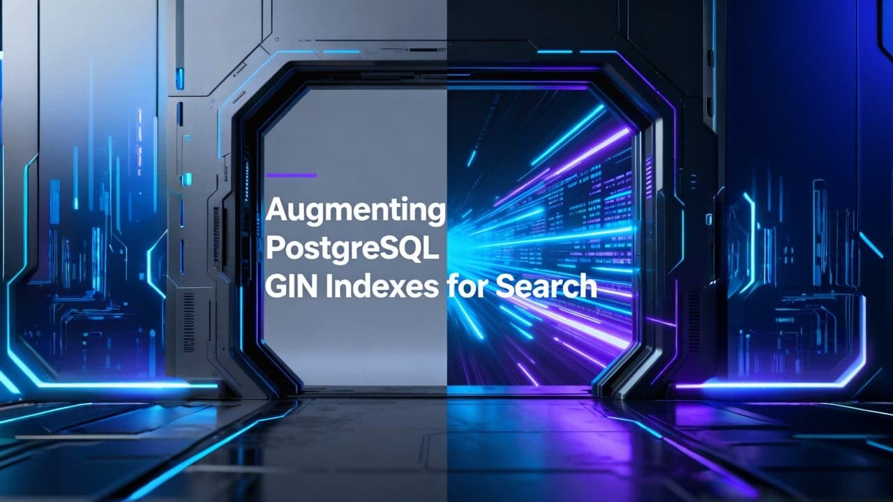 Search using PostgreSQL GIN indices